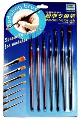 Master Tools 09900 Набор кистей Modeling Brush (7pcs set packing)