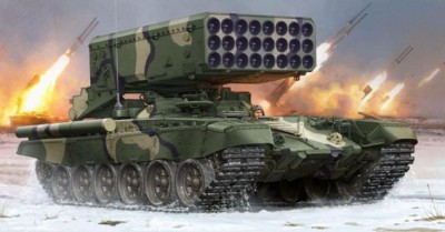 Trumpeter 05582 ТОС-1А &quot;Солнцепек&quot;