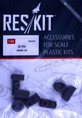 ResKit RS48-0051 IAI Kfir wheels set (AMK,ITA,KIN) 1/48