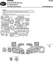 New Ware NWA-M1284 Mask Mi-24A Hind-B BASIC (TRUMP 05828) 1/48