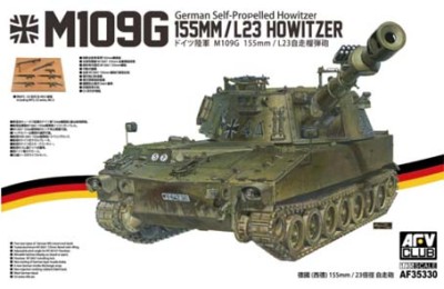 AFV Club AF35330 M109G 155mm/L23 Self-Propelled Howitzer 1/35