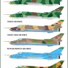 Model Maker Decals D72122 Asian Fitters Part I 1/72