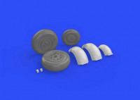 Eduard 648272 Meteor F.8 wheels 1/48