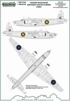 Model Maker Decals IM48706 Vickers Wellington Roundels And Fin Flashes Early 1/48
