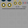 Model Maker Decals IM48706 Vickers Wellington Roundels And Fin Flashes Early 1/48