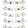 Model Maker Decals IM48706 Vickers Wellington Roundels And Fin Flashes Early 1/48