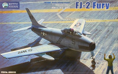 Zimi Model КН80155 Американский палубный истребитель FJ-2 &quot;Fury&quot; 1/48