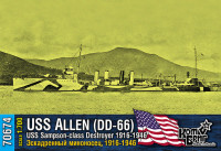 Combrig 70674 USS Sampson-class DD-66 Allen, 1917-1945 1/700