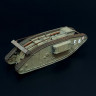 Brengun BRS144057 Mark IV Female British WWI tank (resin kit) 1/144