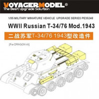 Voyager Model PE35248 WWII Russian T-34/76 Mod.1943 (For DRAGON Kit) 1/35