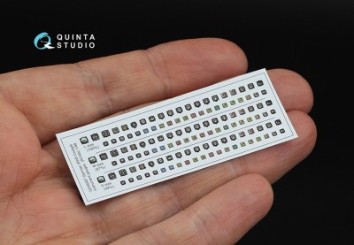 Quinta Studio QD48567 Авиационные приборы Германии, ВМВ 1/48
