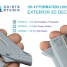 Quinta studio QP35016 Строевые Огни для UH-1Y (Academy, Trumpeter) 1/35
