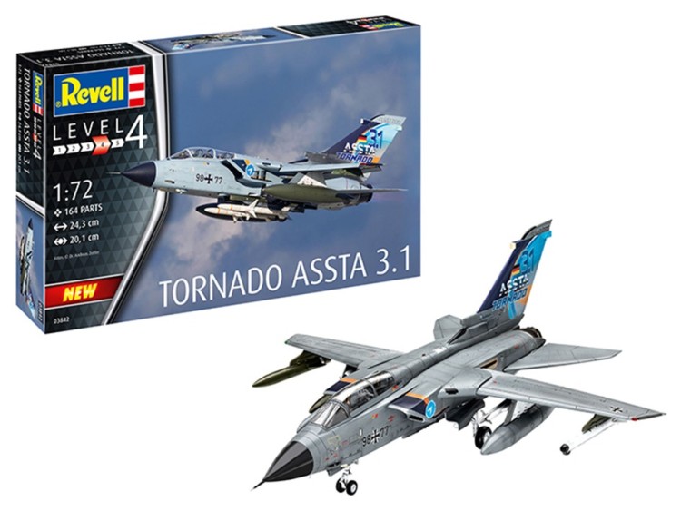 Revell 03842 Panavia Tornado ASSTA 3.1 1/72