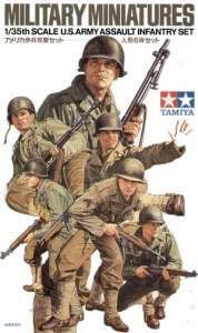 Tamiya 35192 Пехота США 6 фигур (1941-45 гг) 1/35