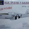 LF Model 72022 N.A. TP-51B-1 Mustang Conv.Set for REV 04133 1/72