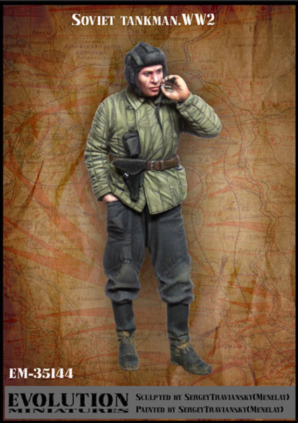 Evolution Miniatures 35144 Soviet tankman, WW2 1/35