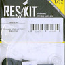 Reskit RS32-0164 F-8 Crusader Колеса Type 1 (TRUMP) 1/32