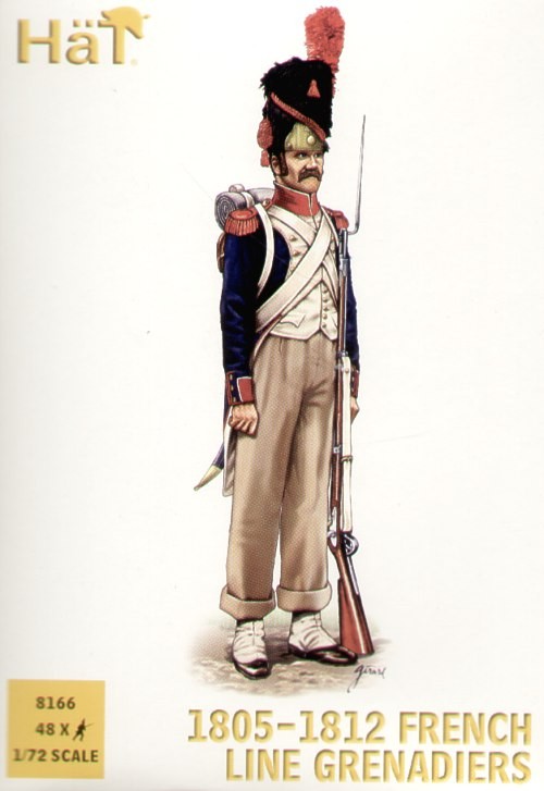 HAT 8166 French Line Grenadiers 1805-1812 1/72