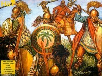 HAT 8056 Carthaginian Command and Cavalry 24 foot, 12 mounted, 72 accessories 1/72