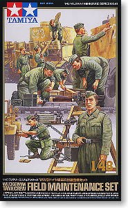 Tamiya 32547 German field tank maintenance set 1/48