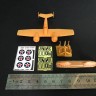 Metallic Details MDR14456 Grumman XF5F-1 Skyrocket (3D-Printed) with etched parts and decals 1/144