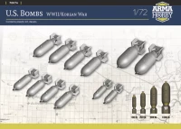 Arma Hobby 70076 US Bombs WWII/Korean War (incl. decals) 1/72
