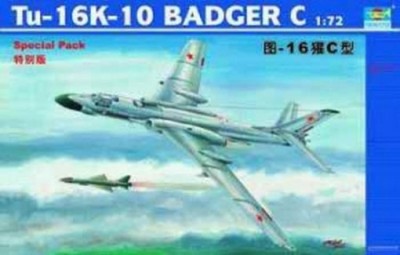 Trumpeter 01613 Самолёт ТУ -16k-10 1/72
