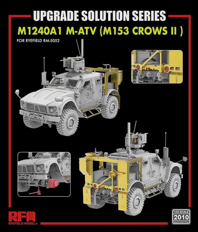 RFM 2010 Upgrade set for 5052 M1240A1 M-ATV (M153 CROWS II ) 1/35