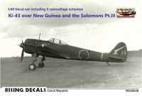 Rising Decals 48040 Decal Ki-43 o. New Guinea & the Solomons Pt.3 1/48
