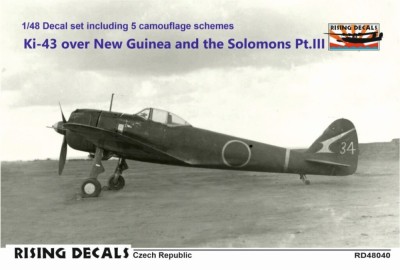 Rising Decals 48040 Decal Ki-43 o. New Guinea &amp; the Solomons Pt.3 1/48