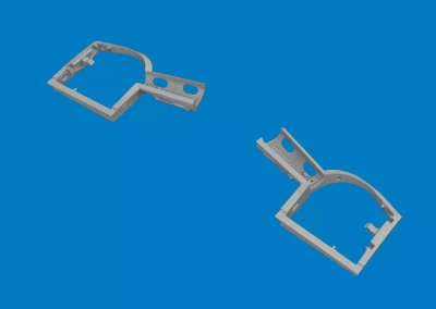 Eduard 672460 BRASSIN Bf 109K-4 wheel bays PRINT (EDU) 1/72