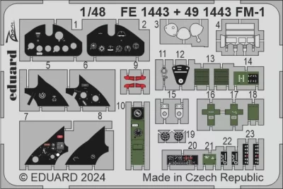 Eduard FE1443 FM-1 (TAM) 1/48