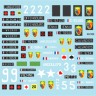 Star Decals 35-C1220 Indochine # 5. 1er Regiment de ChasseursM5A1 Stuart, M3A1 White Scout Car, M8 75mm HMC, M24 Chaffee , M2 and M3A1 Halftracks 1/35
