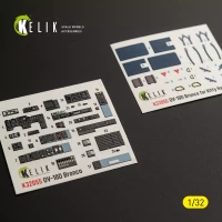 Reskit K32055 OV-10D Bronco - interior 3D (KITTYH/ZIMI) 1/32