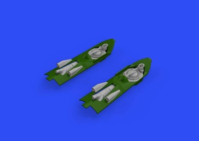 Eduard 648519 BRASSIN 1/48 P-38F/G superchargers (TAM)