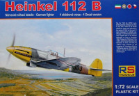 Rs Model 92062 Heinkel He-112 B (Hungary, GB, Japan, CZ) 1/72