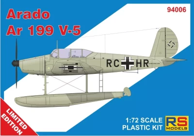 Rs Model 94006 Arado Ar 199 V-5 Testing aircraft, 1941 1/72