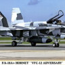 Hasegawa 02202 F/A-18A+ Hornet "VFC-12 Adversary"1/72 (2 модели в коробке)