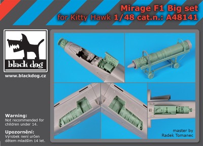 Blackdog A48141 Mirage F1 big set (KITTYH) 1/48