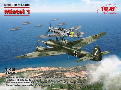 ICM 48100 Mistel 1 German WWII Composite Aircraft 1/48