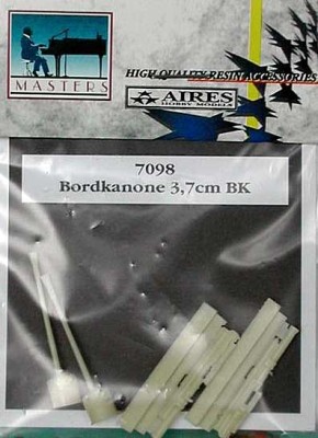 Aires 7098 Bordkanone 3,7cm BK 2x 1/72