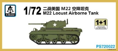 S-Model PS720022 M22 Locust Airborne Tank (две модели) 1/72