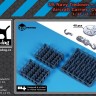 Black Dog MA48002 US NAVY tiedown+padaye (CV/CVN) (3D-Printed) 1/48
