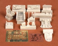 SBS model 48025 Mig-19PM cockpit set 1/48