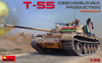 Miniart 37074 Танк Т-55 чехословацкого производства 1/35