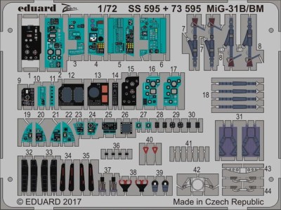 Eduard 73595 MiG-31B/BM 1/72 (распродажа)