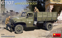 Miniart 35386 G7107 4x4 1,5t Cargo Truck w/ wooden body 1/35