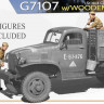 Miniart 35386 G7107 4x4 1,5t Cargo Truck w/ wooden body 1/35