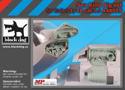 Black Dog A48055 Sea King - Big set (HAS) 1/48