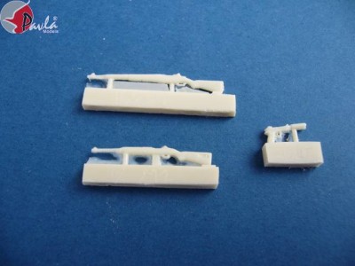 Pavla Models M35-18 U.S.Light hand weapons (Rifles-M1 Garand, M1 Winchester Pistol-Colt 1911 0.45 [11.43]) 1:35
